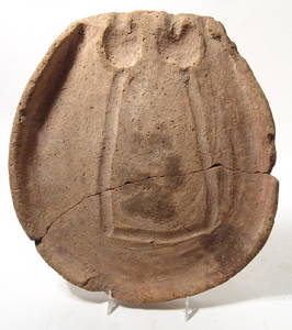 A rarely offered Egyptian terracotta offering tray