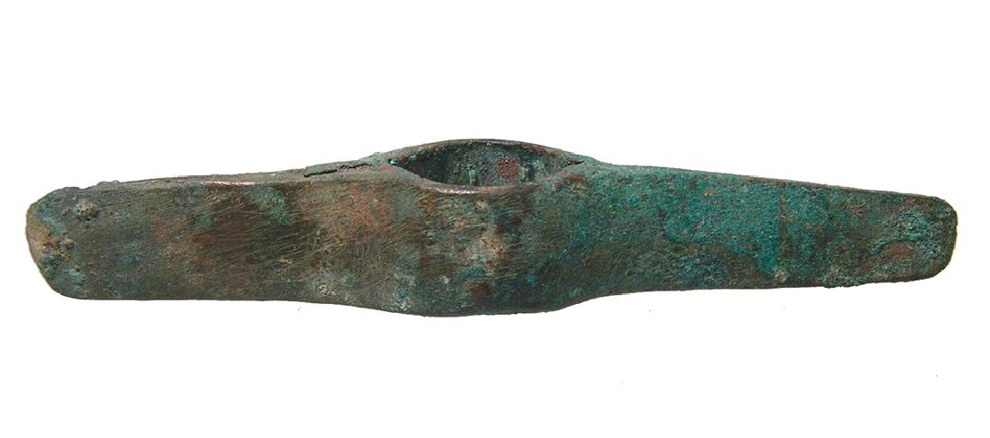 A Near Eastern bronze double axe head (1 of 2)