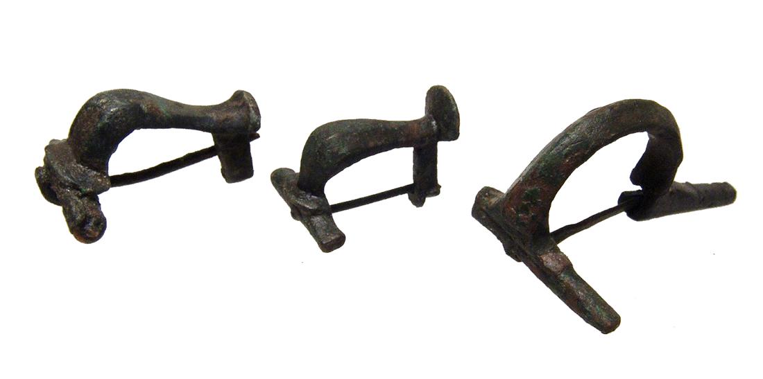 A nice trio of Roman bronze fibulae (1 of 4)