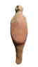 A hand-modeled Egyptian terracotta ushabti