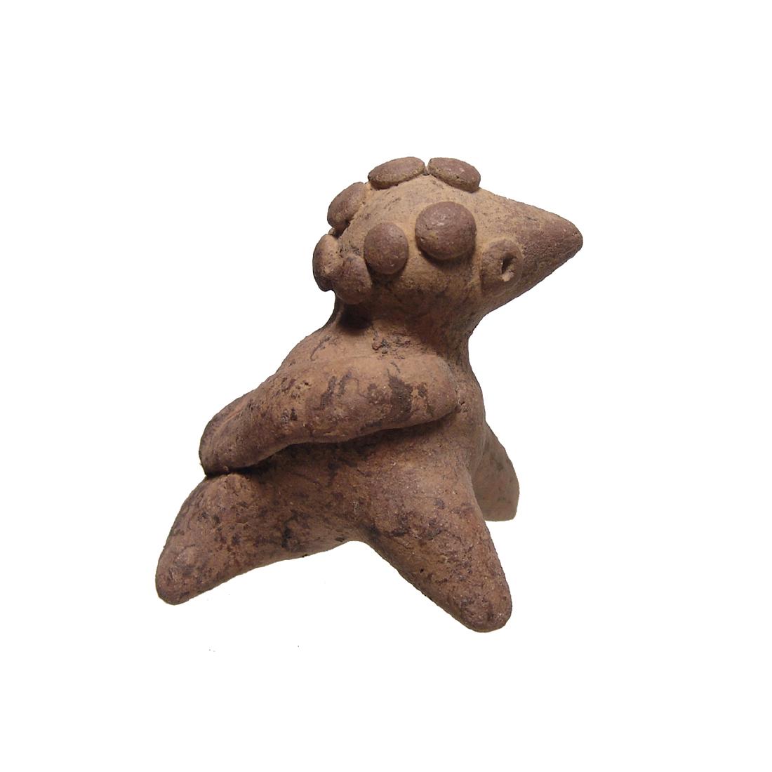 Colima standing bird whistle, West Mexico (1 of 4)