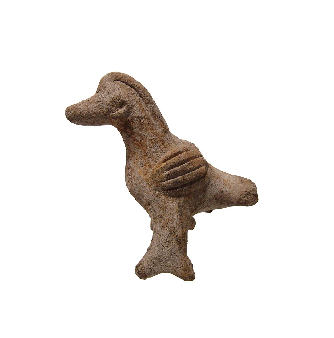 A nice Colima crested bird whistle, West Mexico (1 of 5)