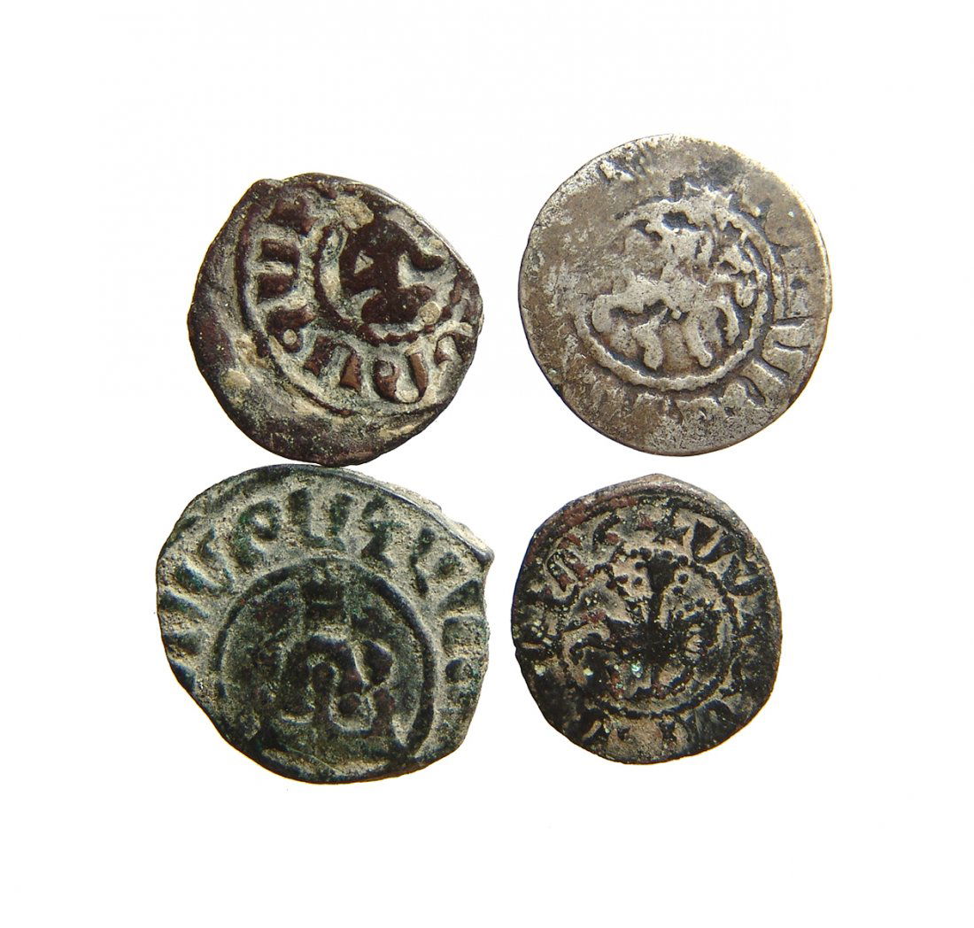 A lot of 4 Medieval Armenian Coins (1 of 2)