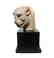 A stunning Roman marble head of a panther - 3