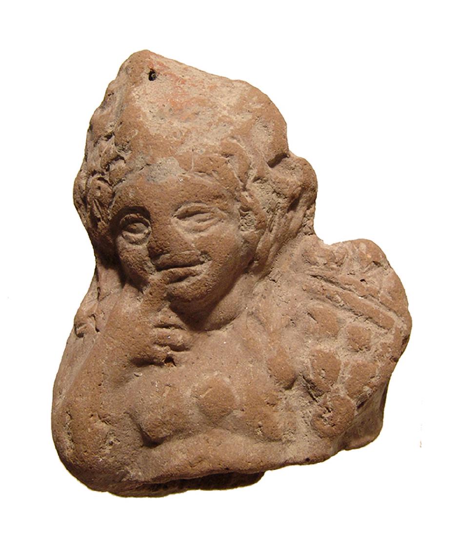 A Romano-Egyptian terracotta bust of Harpokrates (1 of 4)