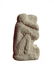 An Egyptian seated limestone amulet of a baboon - 2