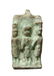 An Egyptian faience plaque of the Triad