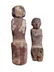 A pair of Egyptian wood figures, Middle Kingdom