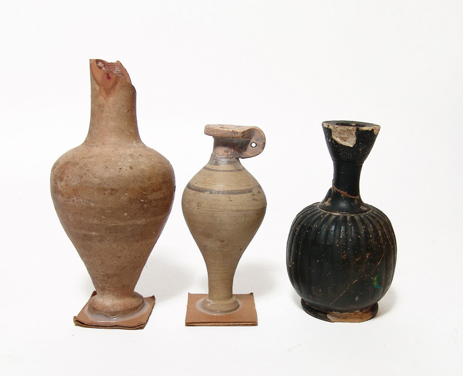 A group of three ancient Greek vessels (1 of 5)