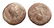 A rare Roman silver coin of Julius Caesar