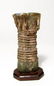 Roman pale green glass double unguentarium - 2