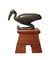 A wonderfully preserved Egyptian bronze Ibis
