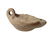 A Roman ceramic lamp with a boy on a dolphin - 2
