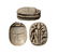 Egyptian steatite scarab with cartouche of Thutmose III