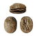 An Egyptian brown steatite scarab, New Kingdom