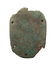 Large Egyptian green faience funerary pectoral scarab - 3
