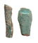 A pair of Egyptian ushabti fragments, Late Period - 2