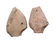 Polychrome heads from saintly or demon figures - 2