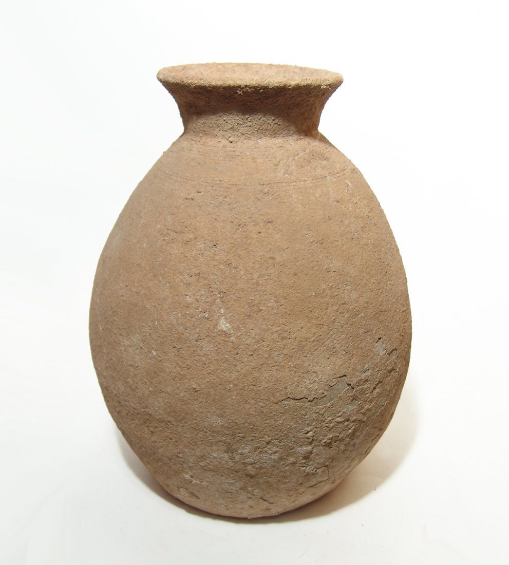 A very large Holy Land pottery vessel, Bronze Age (1 of 4)