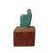 An Egyptian faience amulet of a cobra, Late Period - 2
