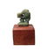 Egyptian Ptolemaic-era green glazed faience amulet - 3
