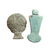 A nice pair of Egyptian amulets, Late Period - 2