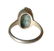 An Egyptian faience scarab in silver ring - 3