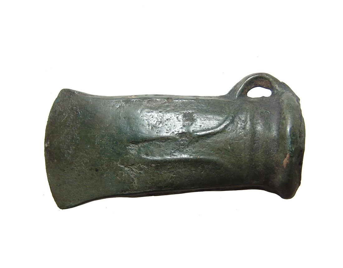 An Eastern Celtic bronze axe head (1 of 3)