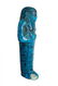 A fantastic Egyptian deep blue glazed ushabti - 3