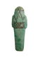 An Egyptian bicolor faience ushabti, Dynasty 21 - 3