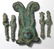 A group of Egyptian bronze objects