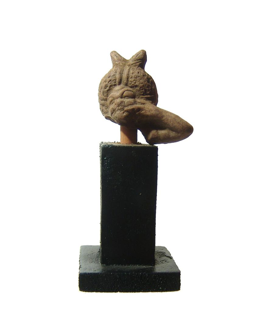 A cute Egyptian terracotta figure of Harpokrates (1 of 3)