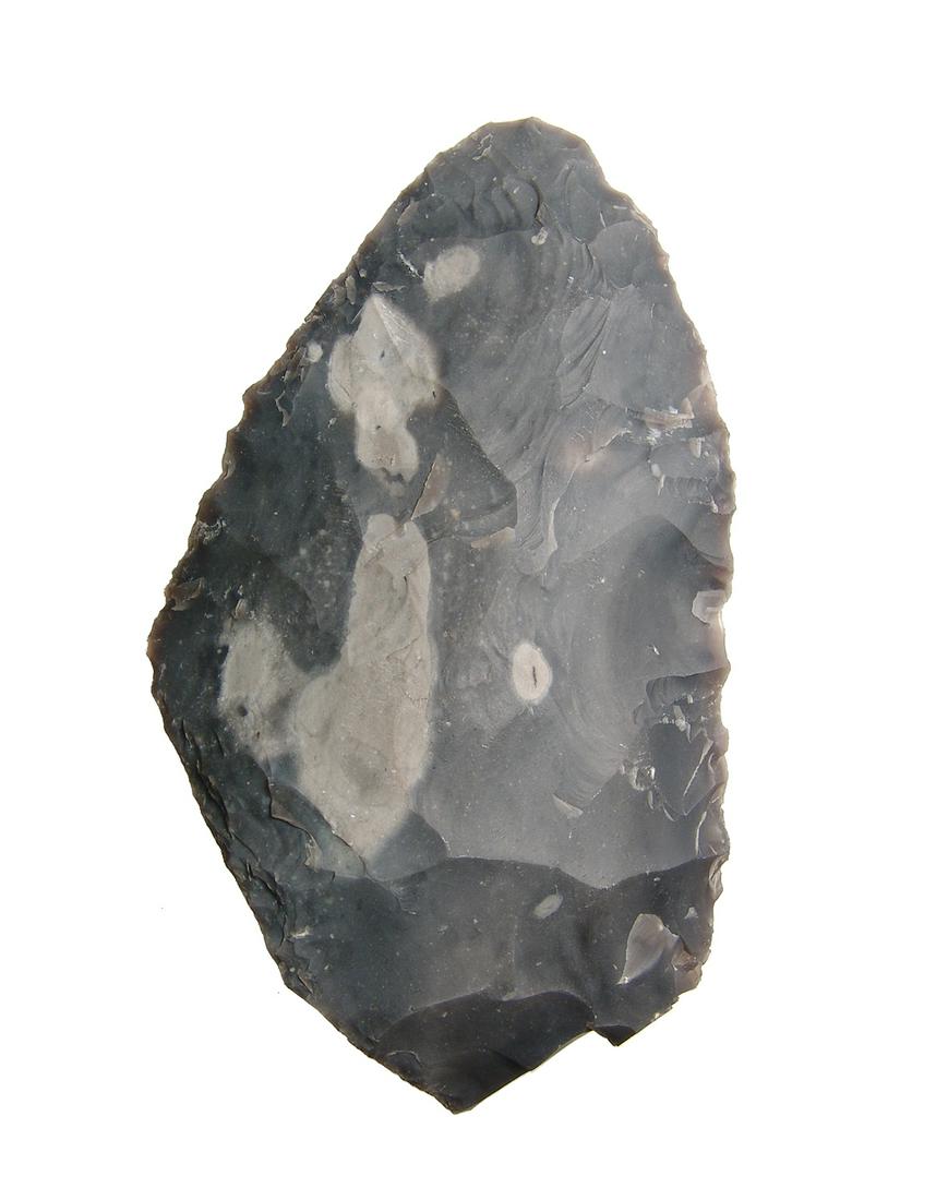 A large European stone hand axe/tool (1 of 2)