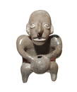 A choice Jalisco Ameca style seated hunchback figure