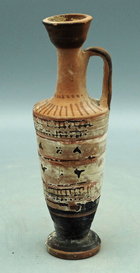 An Attic Greek black-figure lekythos (1 of 3)