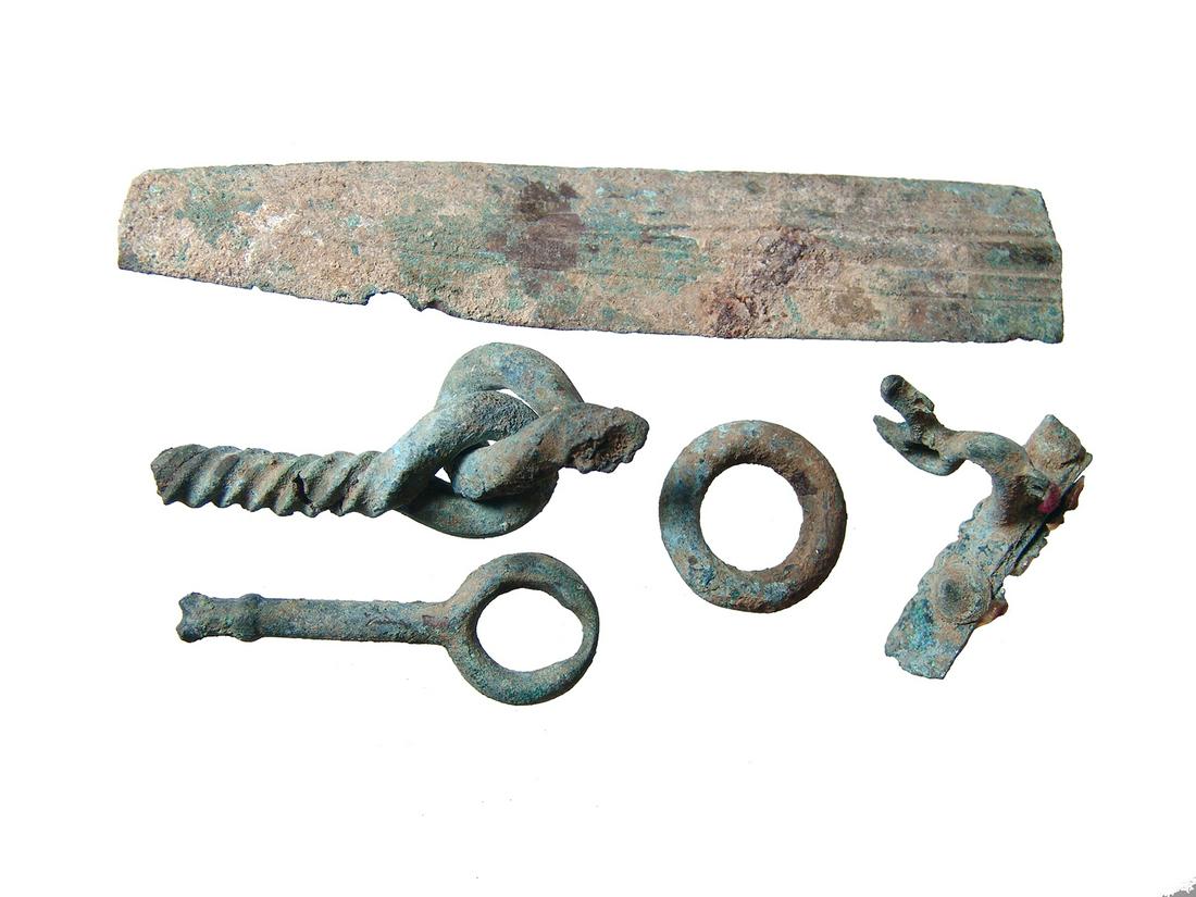 A group of Near Eastern bronze items (1 of 3)