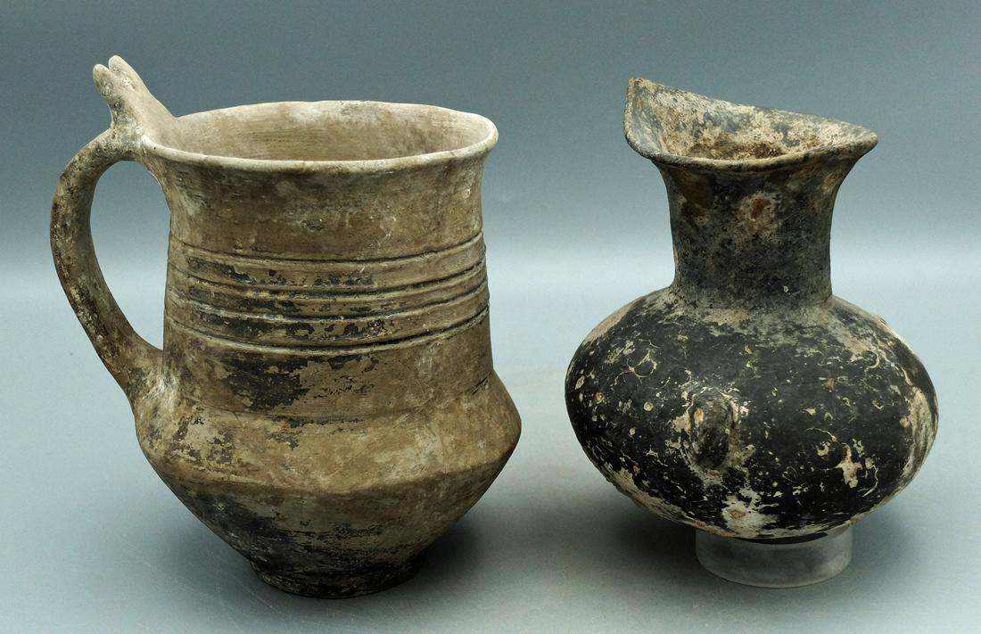 A pair of ancient ceramic vessels (1 of 3)