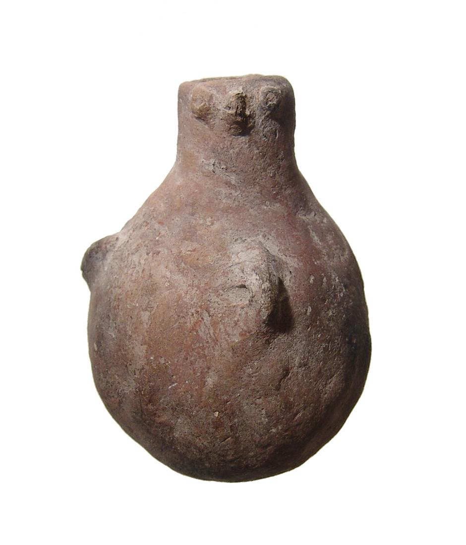 A cute Jalisco seed jar in the form of a bird (1 of 4)