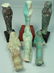 A lot of 6 Egyptian faience ushabtis