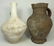 A lot of 2 large terracotta vessels