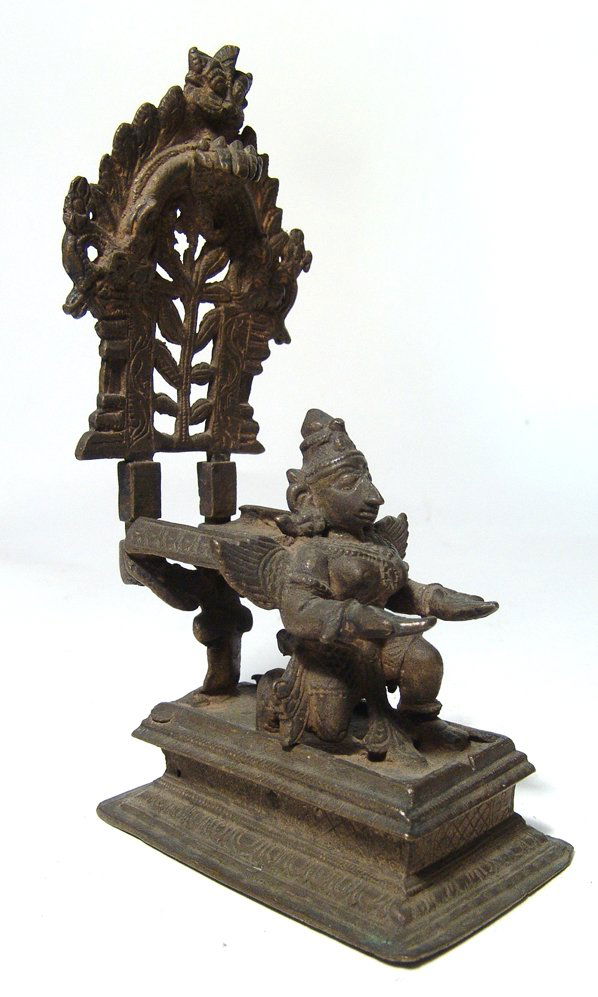 Hindu bronze figure of Garuda, c. early 20th Century (1 of 7)