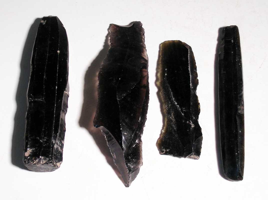 Group of obsidian objects from Teotihuacan (1 of 1)