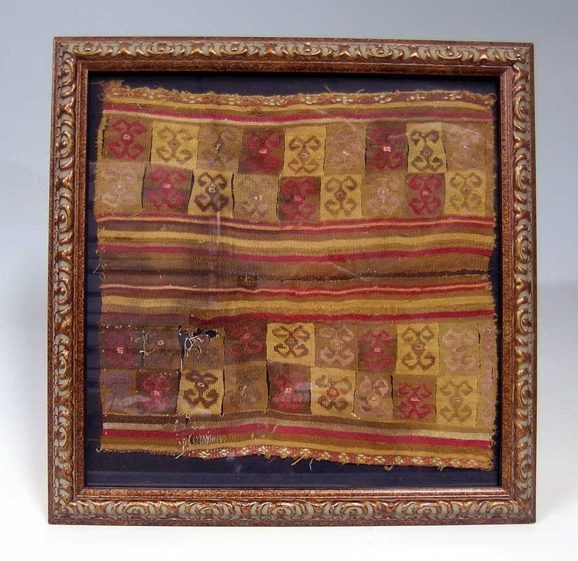 A beautiful Pre-Columbian textile panel (1 of 2)