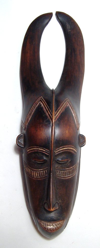 Guro wood 'antelope' mask, Ivory Coast (1 of 4)