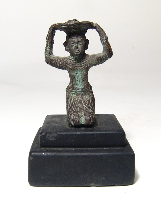Egyptian-style figure, 18th - 19th Century (1 of 3)