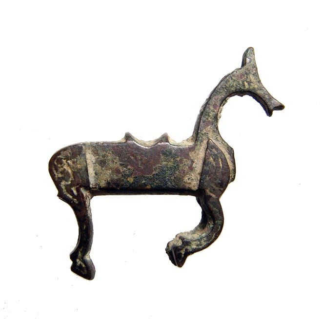 A Seljuk bronze galloping horse, c. 12th - 13th Century (1 of 3)