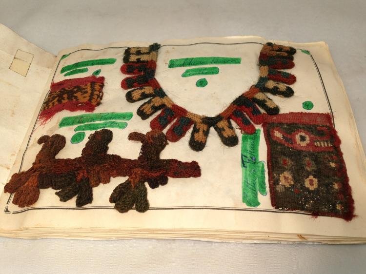 Collection of textiles from various Pre-Columbian (1 of 8)