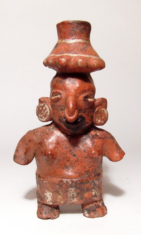 Nayarit Ixtlan del Rio style figure of a woman (1 of 3)