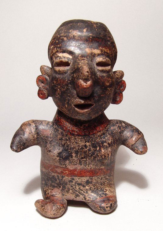 Nayarit figure of a seated woman (1 of 3)