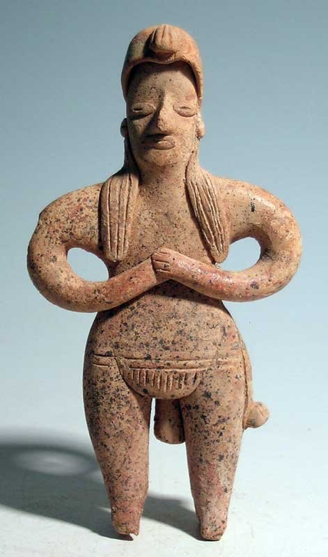 A lovely Colima figure from West Mexico (1 of 2)